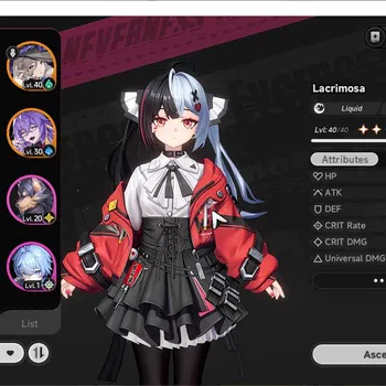 Neverness to Everness Accounts GLOBAL SEA|HL 30|TL 11|5 SSR 2 Limit[Lacrimosa,Hot image 1