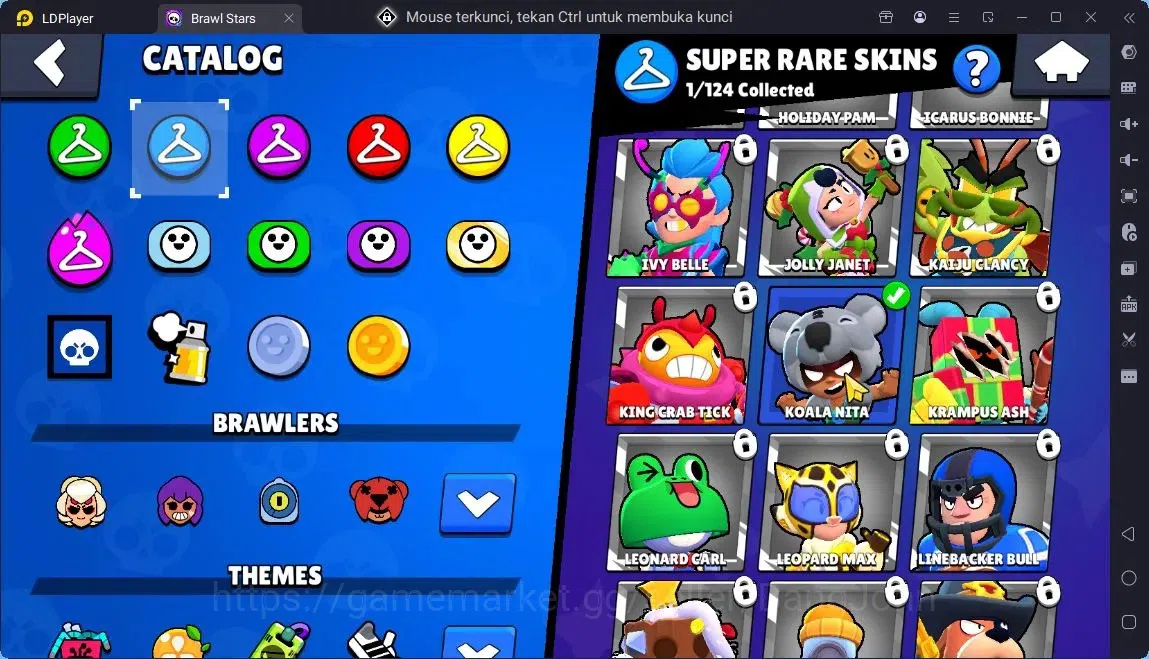 Brawl Stars Accounts Global |Trophy 331|10 Brawler|1150 Bling|55 Gems|1 S Rare,1 Epic Skins| ProtectOff |Check SS BRS290B 7
