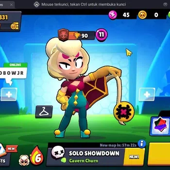 Brawl Stars Accounts Global |Trophy 331|10 Brawler|1150 Bling|55 Gems|1 S Rare,1 Epic Skins| ProtectOff |Check SS BRS290B