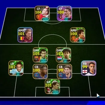 eFootball Accounts Legends & Iconic Players Android|12 Epic Sergio Busquest,Wayne Rooney,Frank Rijkaard,Martin