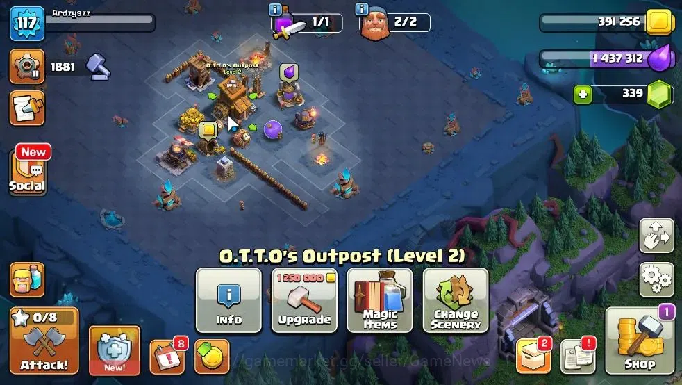 Clash of Clans Accounts Lv 117|TH 13 - BH 6 Lvl 117 | Limited Skin | BK48- image 13