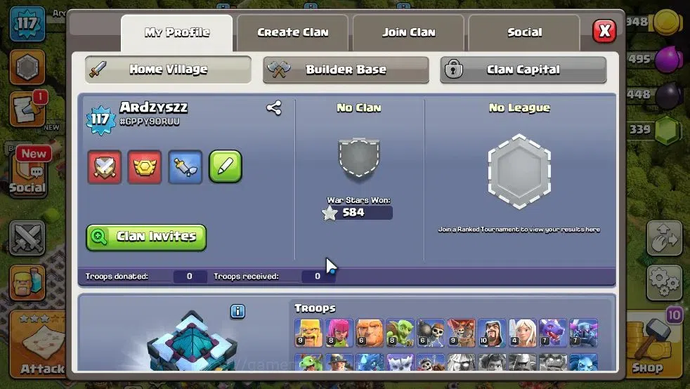 Clash of Clans Accounts Lv 117|TH 13 - BH 6 Lvl 117 | Limited Skin | BK48- image 2