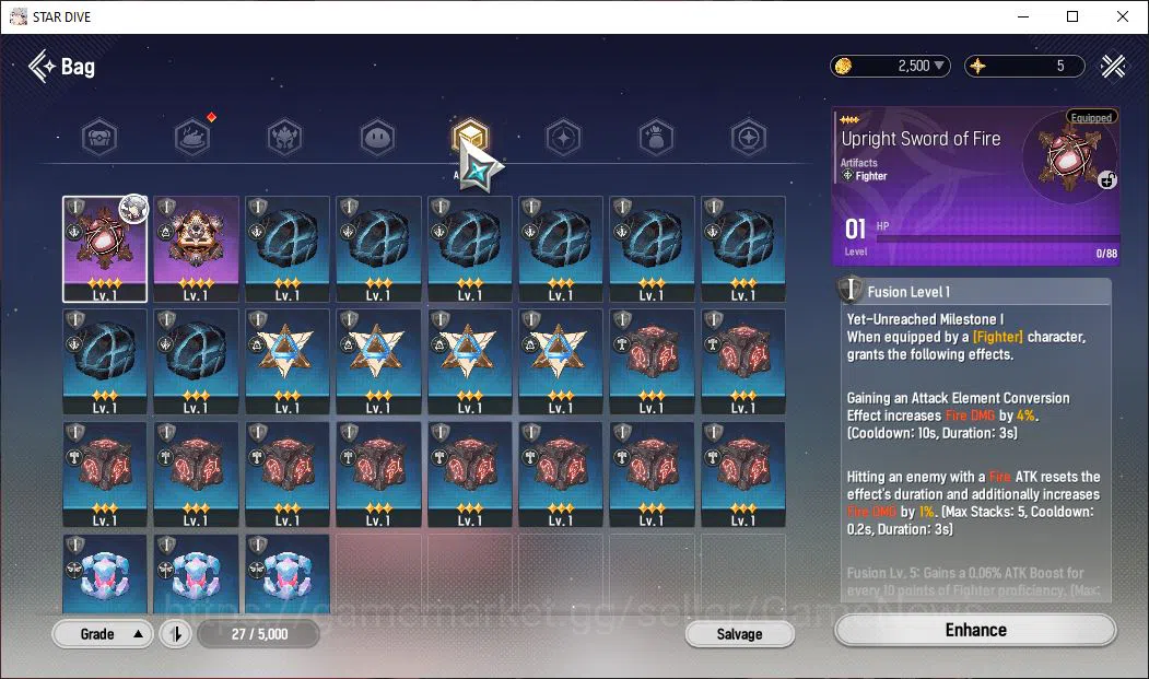 Mongil:Star Dive Accounts Global | Fresh Starter AL 1 | 1 SSR Meta ( Sangun  image 3