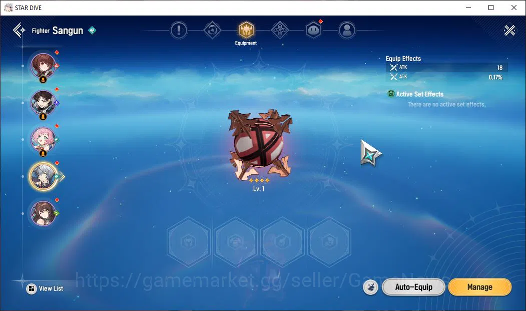 Mongil:Star Dive Accounts Global | Fresh Starter AL 1 | 1 SSR Meta ( Sangun  image 6
