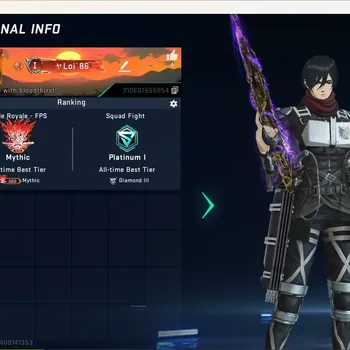 Blood Strike Accounts Collab Skin ASIA|2 Eternal Gun:QBZ95-Whisper&MP7-Tidesong|1 Collab & 1 Limited Gun|6 Ultra Gun|Striker