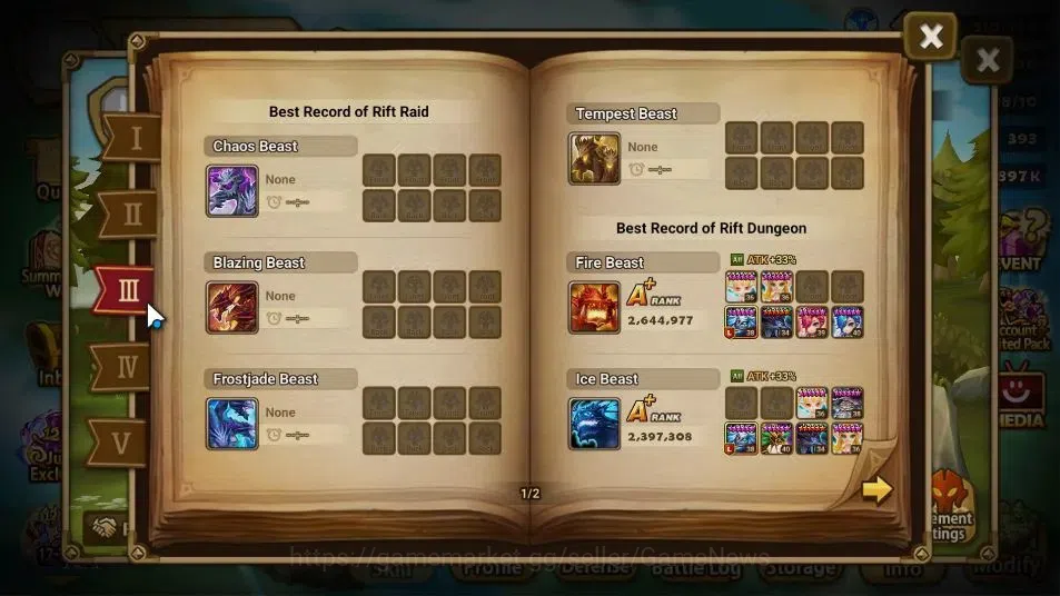 Summoners War: Sky Arena Accounts EUROPE Lv 35|1 LD[Gandalf Light(Old Wood)]|9 Total image 5