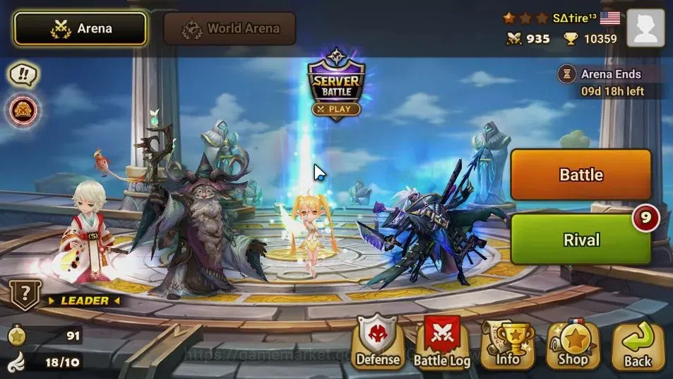 Summoners War: Sky Arena Accounts EUROPE Lv 35|1 LD[Gandalf Light(Old Wood)]|9 Total image 9