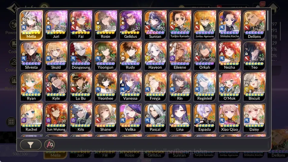 Seven Knights Re:Birth Accounts Global|Full 1