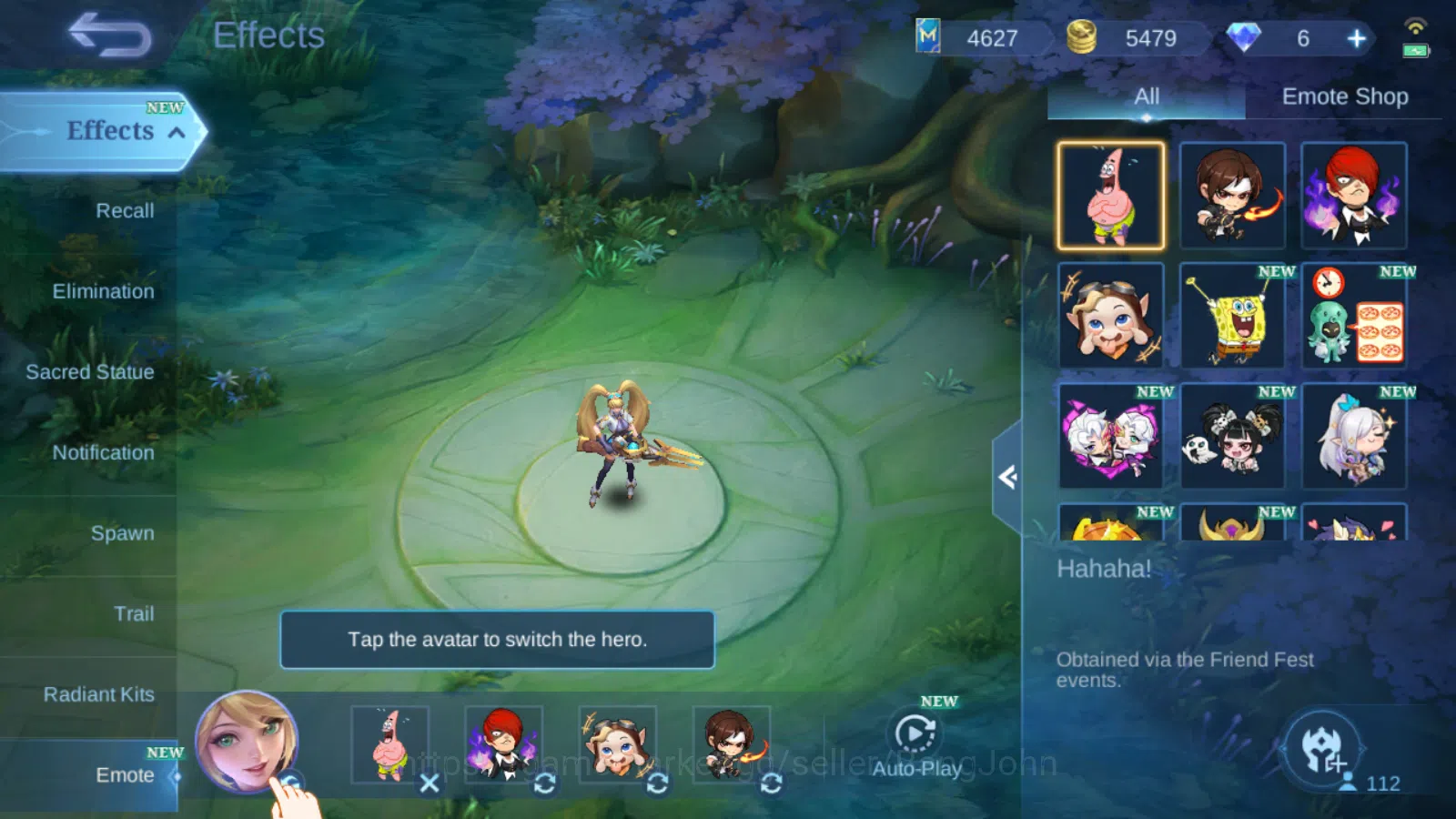 Mobile Legends: Bang Bang Accounts Hero 112 | skin 208  cc natalia | luckybox lunox | image 5