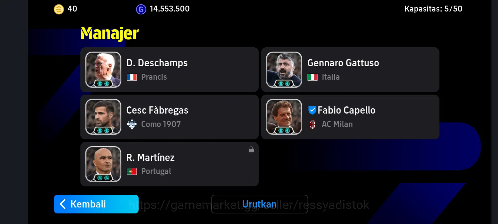 eFootball Accounts EFOOTBALL 2026 | C VIERII, DONADONI, PACK FRANCE,  image 2