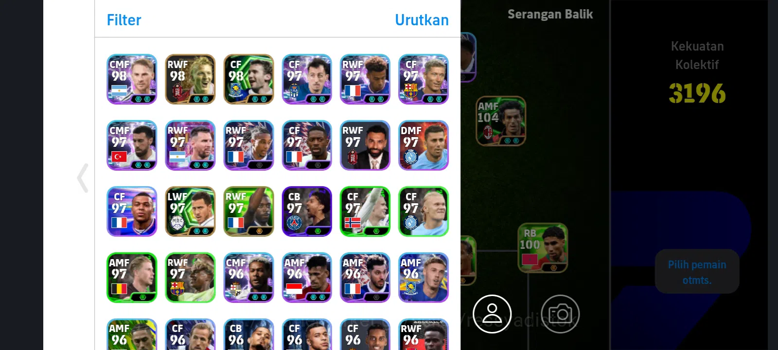 eFootball Accounts EFOOTBALL 2026 | C VIERII, DONADONI, PACK FRANCE,  image 3