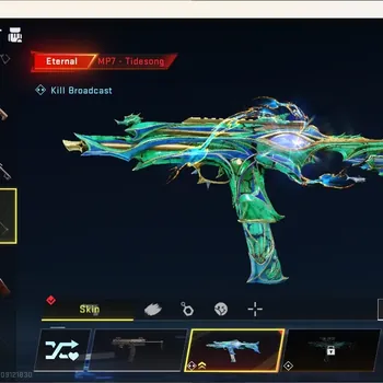 Blood Strike Accounts Others ASIA | 1 Eternal:MP7-Tidesong Lv2|Ultra Melee:The Iron-|2 Collab Guns|1 Limited Gun|6 Ultra