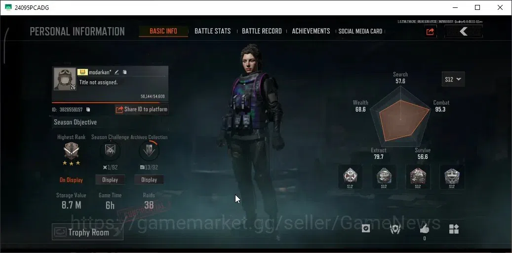 Arena Breakout Accounts MOBILE Lv26|SV 8,7M|CV 2,9M|Wire Set|Forest MP5,Ab image 2