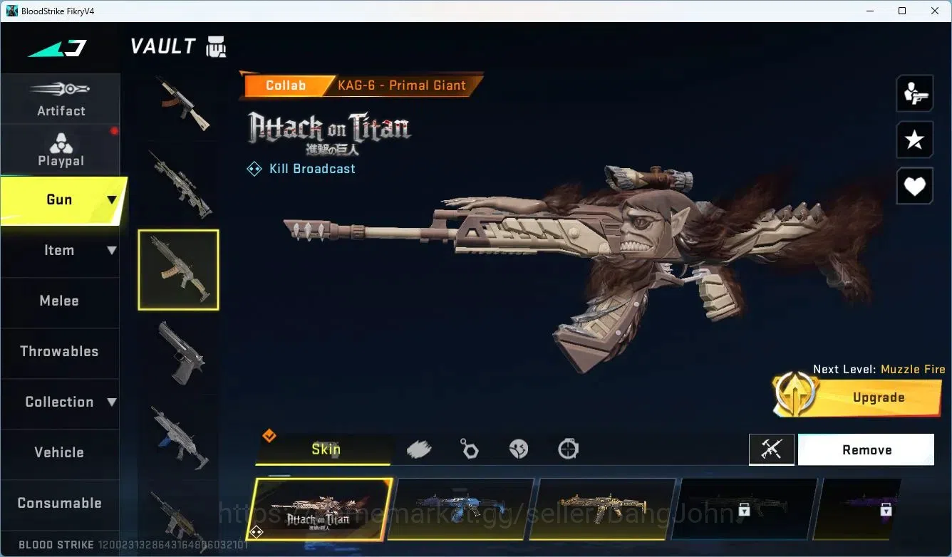 Blood Strike Accounts ASIA | 1 EVO: FAL-Evolved Draco|2 ETERNAL STRIKERS image 3
