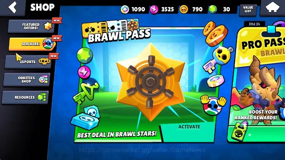 Brawl Stars Accounts 1000 Trophy| 15 Brawler 3 Max Lvl [Shelly,Rico,Amb image 7