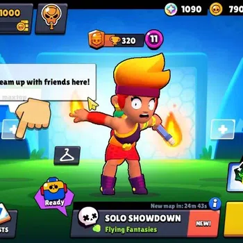 Brawl Stars Accounts 1000 Trophy| 15 Brawler 3 Max Lvl [Shelly,Rico,Amber] | 1090 Bling | 1 Epic Skin [Doctor Edgar] | CN ON