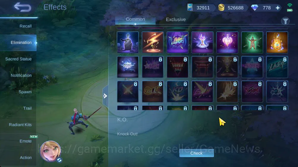 Mobile Legends: Bang Bang Accounts Hero 132|Skin 455|Legend Gusion|Lance Kishin,Thamu image 10