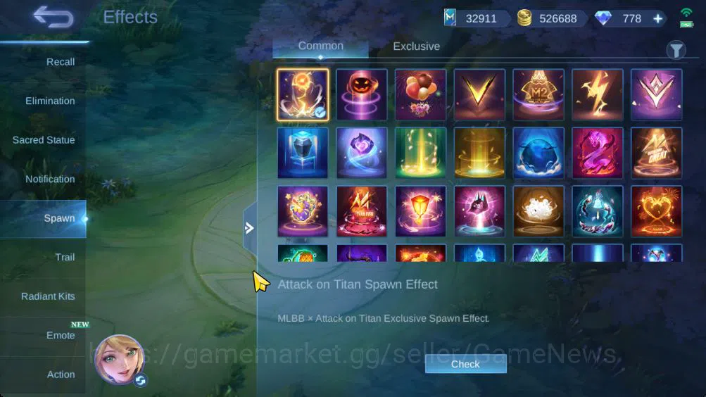 Mobile Legends: Bang Bang Accounts Hero 132|Skin 455|Legend Gusion|Lance Kishin,Thamu image 12