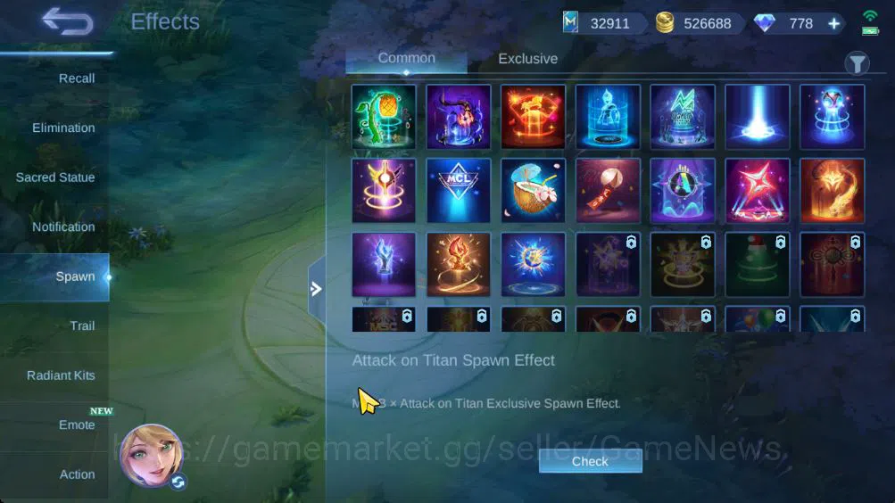 Mobile Legends: Bang Bang Accounts Hero 132|Skin 455|Legend Gusion|Lance Kishin,Thamu image 13