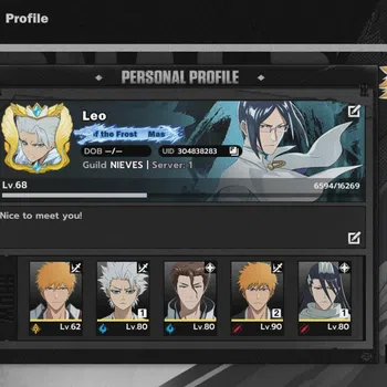 BLEACH: Soul Resonance Accounts Nuverse