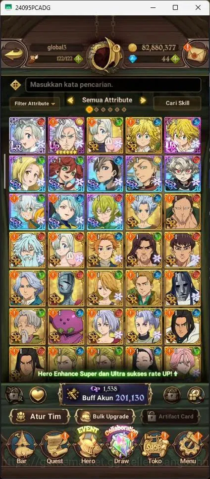 The Seven Deadly Sins: Grand Cross Accounts Global | 201,130k CC |1 LR|1 UR|LR Elizabeth 1/6|U image 4