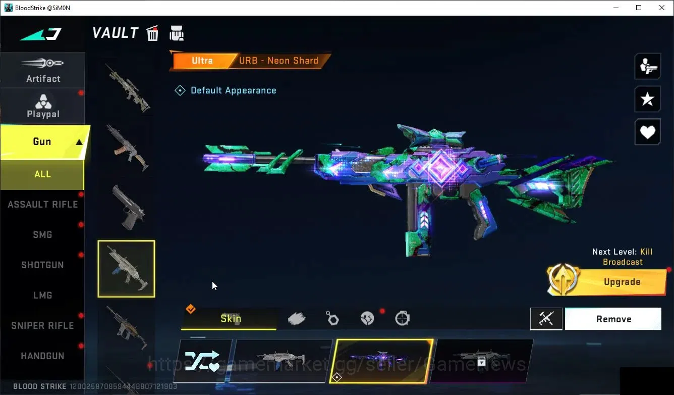 Blood Strike Accounts Collab Skin ASIA|MELEE TalonKnife+Collab ENZO-Kraken,TR MCX|10 ULT[Zero-AgentZ,6 17