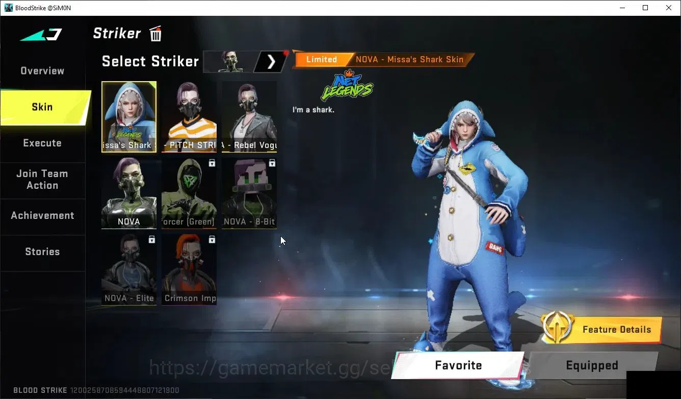 Blood Strike Accounts Collab Skin ASIA|MELEE TalonKnife+Collab ENZO-Kraken,TR MCX|10 ULT[Zero-AgentZ,6 4