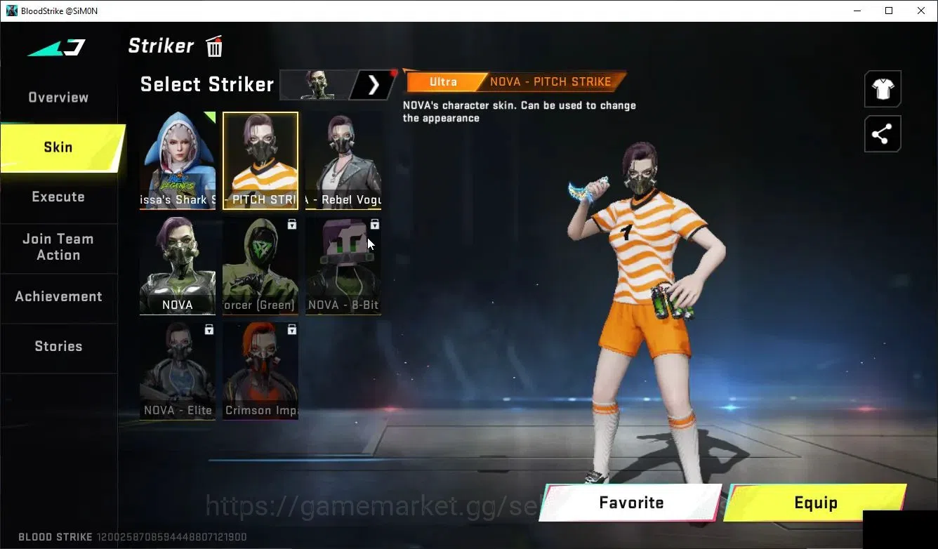 Blood Strike Accounts Collab Skin ASIA|MELEE TalonKnife+Collab ENZO-Kraken,TR MCX|10 ULT[Zero-AgentZ,6 6