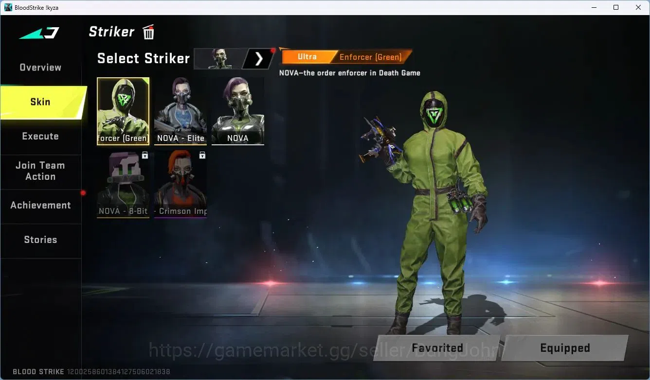 Blood Strike Accounts ASIA | 1 EVO: FAL-Evolved Draco|1 ETERNAL|5 Guns C image 1