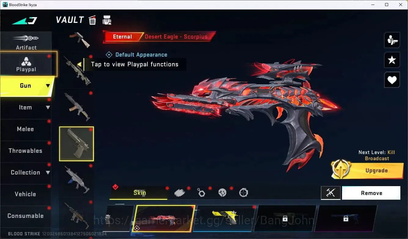 Blood Strike Accounts ASIA | 1 EVO: FAL-Evolved Draco|1 ETERNAL|5 Guns C image 10