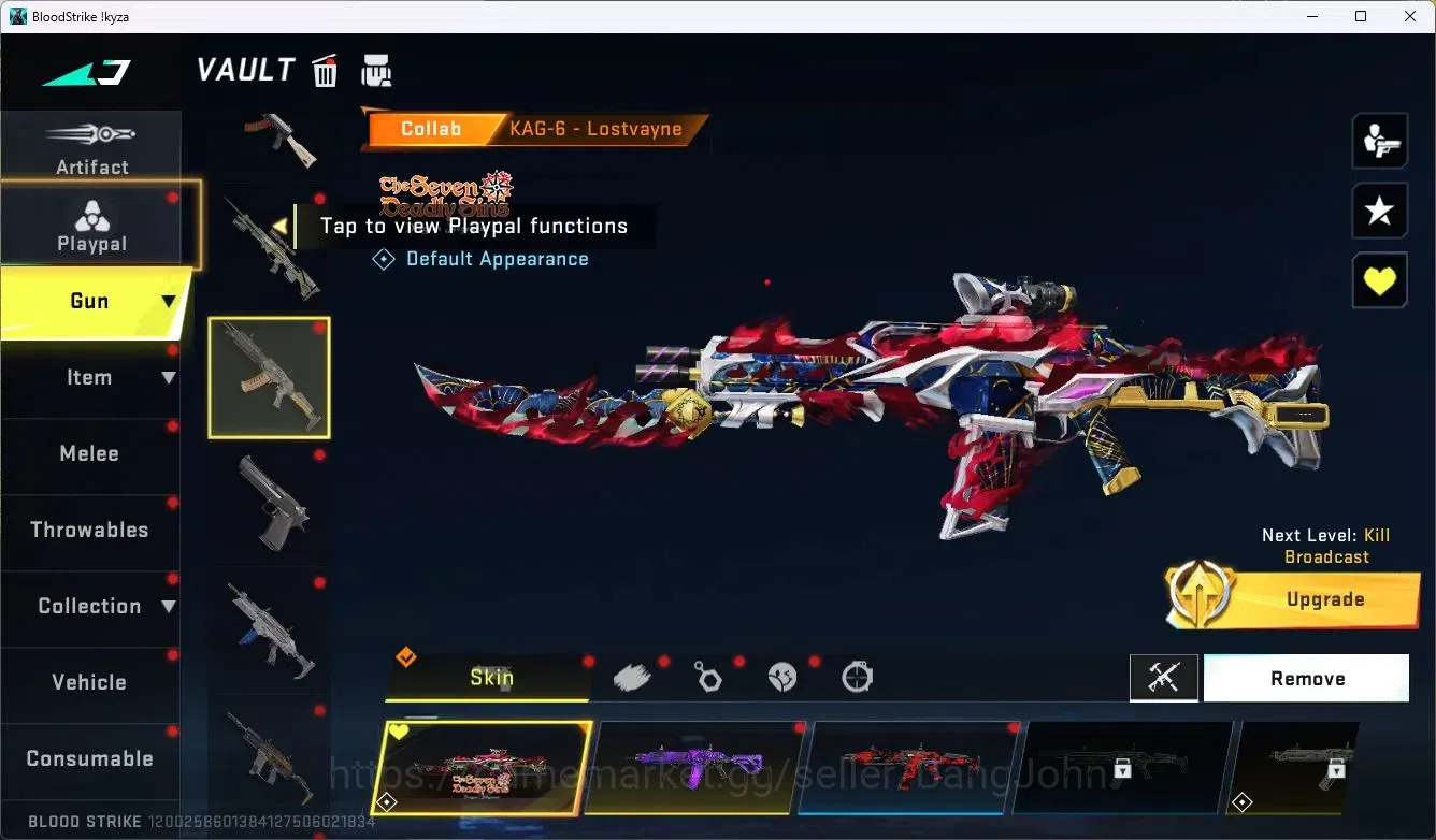 Blood Strike Accounts ASIA | 1 EVO: FAL-Evolved Draco|1 ETERNAL|5 Guns C image 11
