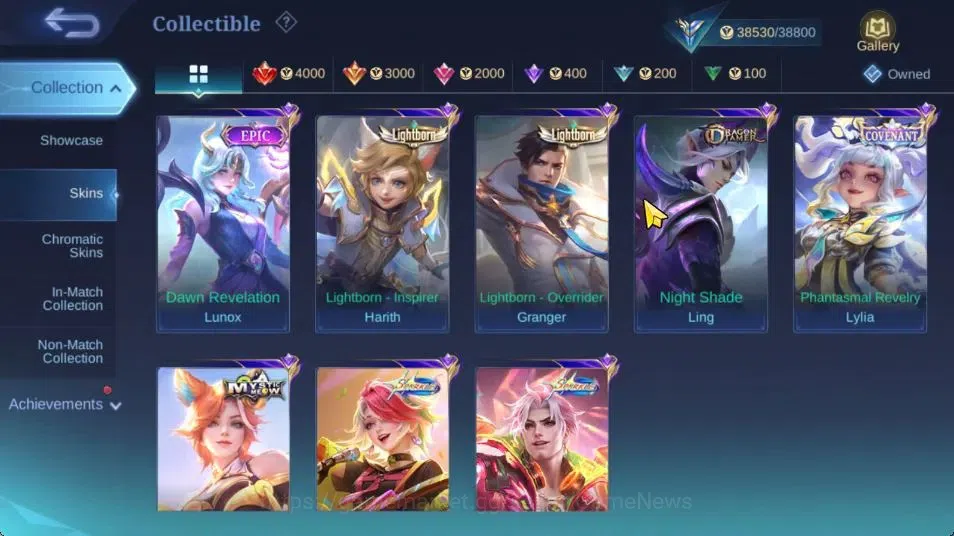 Mobile Legends: Bang Bang Accounts Hero 98|Skin 177|Neo Ling,Annual Haya,Covenant Lyl image 11