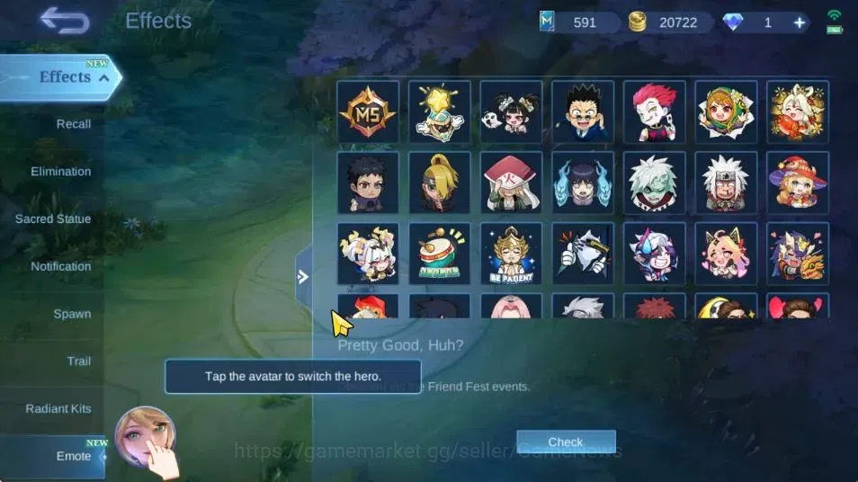 Mobile Legends: Bang Bang Accounts Hero 98|Skin 177|Neo Ling,Annual Haya,Covenant Lyl image 19