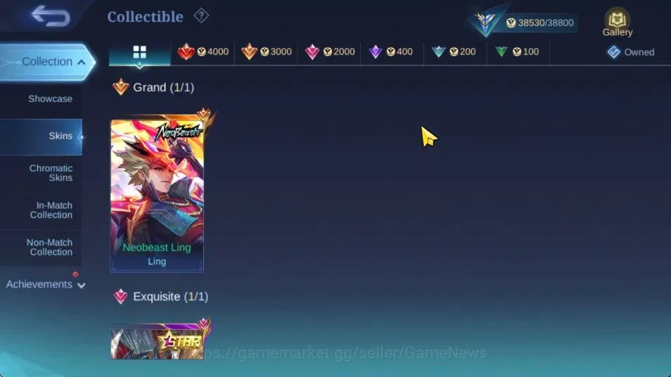 Mobile Legends: Bang Bang Accounts Hero 98|Skin 177|Neo Ling,Annual Haya,Covenant Lyl image 6
