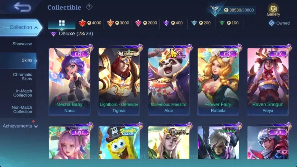 Mobile Legends: Bang Bang Accounts Hero 98|Skin 177|Neo Ling,Annual Haya,Covenant Lyl image 8