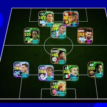 eFootball Accounts Legends & Iconic Players EFOOTBALL COLECTIV 3241+ | 8 MANAGER BOOSTER,MESSI BIGTIME 2024,READY TO PLAY,GG