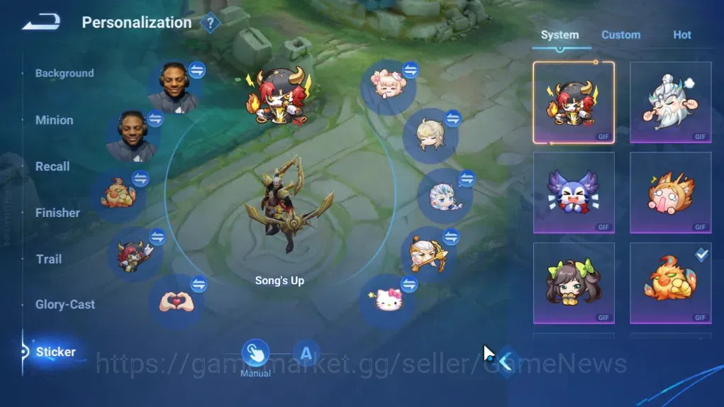 Honor of Kings Accounts Rare Skin Hero 113 Skin 97|Legend Lam,Yao,KIC Luna,Limited Yuhuan,SaintSeiya Gold Leo,GM 20