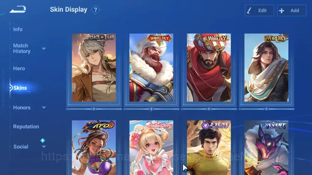 Honor of Kings Accounts Rare Skin Hero 113 Skin 97|Legend Lam,Yao,KIC Luna,Limited Yuhuan,SaintSeiya Gold Leo,GM 4