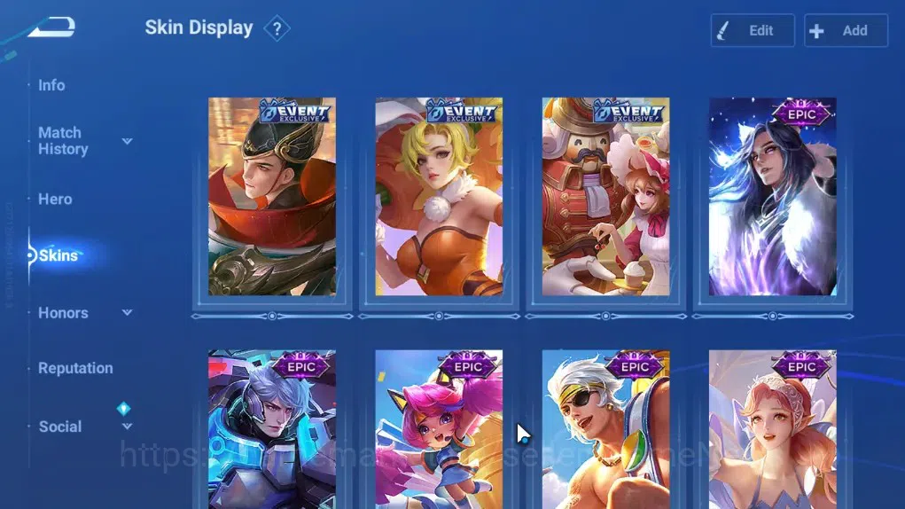 Honor of Kings Accounts Rare Skin Hero 113 Skin 97|Legend Lam,Yao,KIC Luna,Limited Yuhuan,SaintSeiya Gold Leo,GM 5