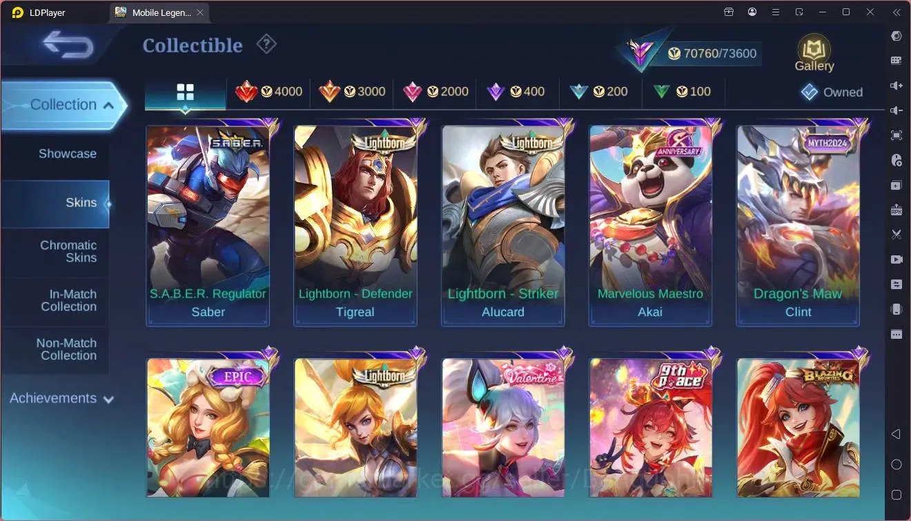 Mobile Legends: Bang Bang Accounts Global|Hero 139|Skin 317|Renowned|KOF Karina|Lucky image 10