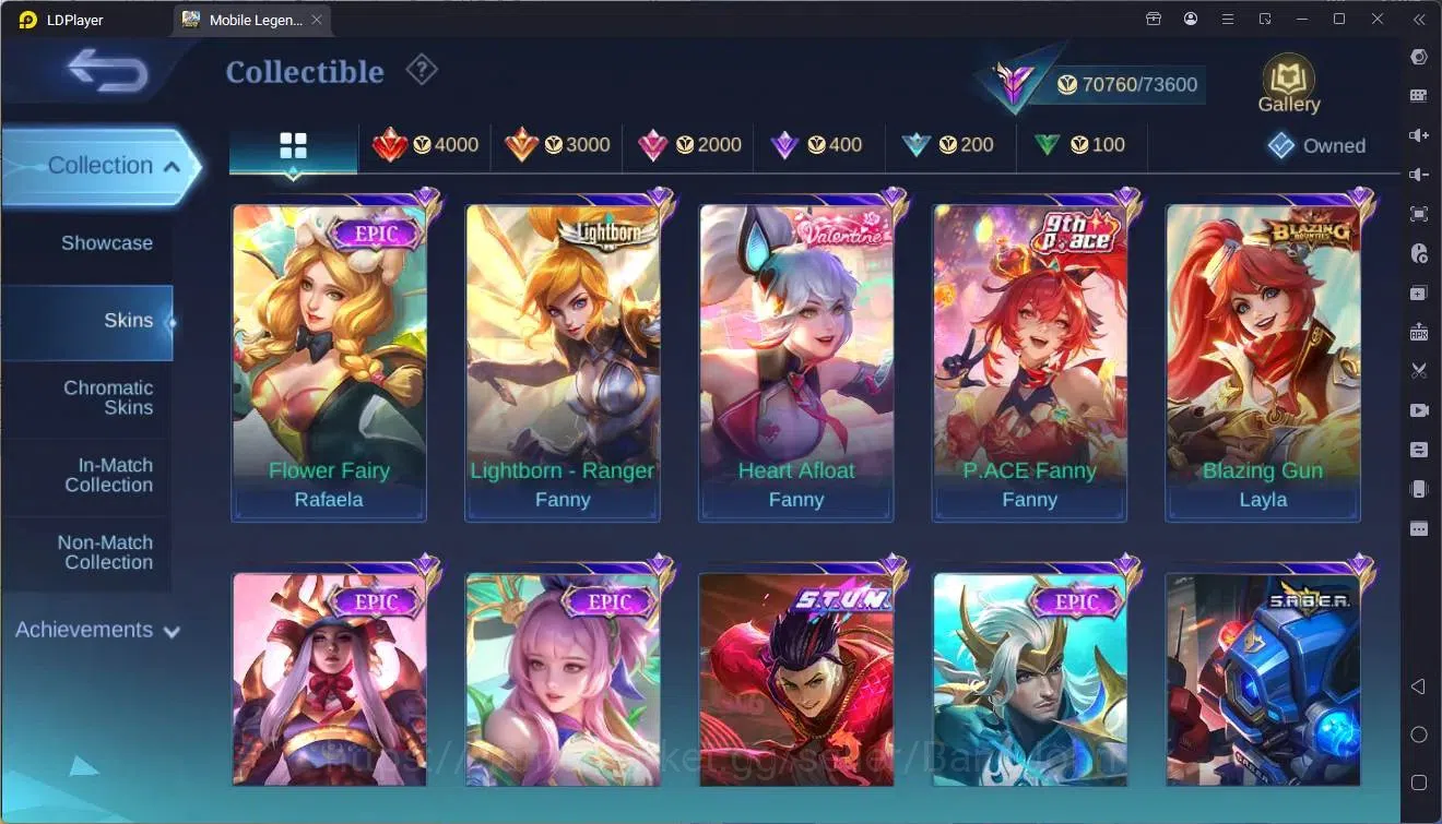 Mobile Legends: Bang Bang Accounts Global|Hero 139|Skin 317|Renowned|KOF Karina|Lucky image 9