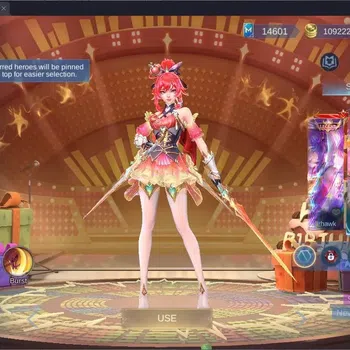 Mobile Legends: Bang Bang Collector Global|Hero 139|Skin 317|Renowned|KOF Karina|Lucky image 1
