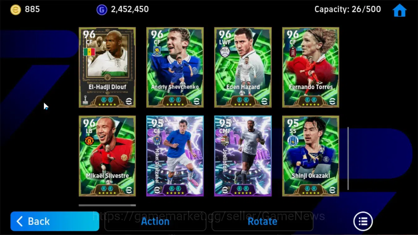 eFootball Accounts Android|885 Coins|Big Time Gareth Bale,Epic Xabi A image 12