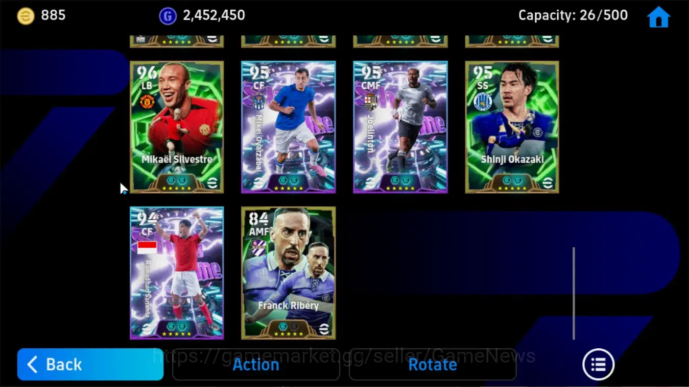 eFootball Accounts Android|885 Coins|Big Time Gareth Bale,Epic Xabi A image 13
