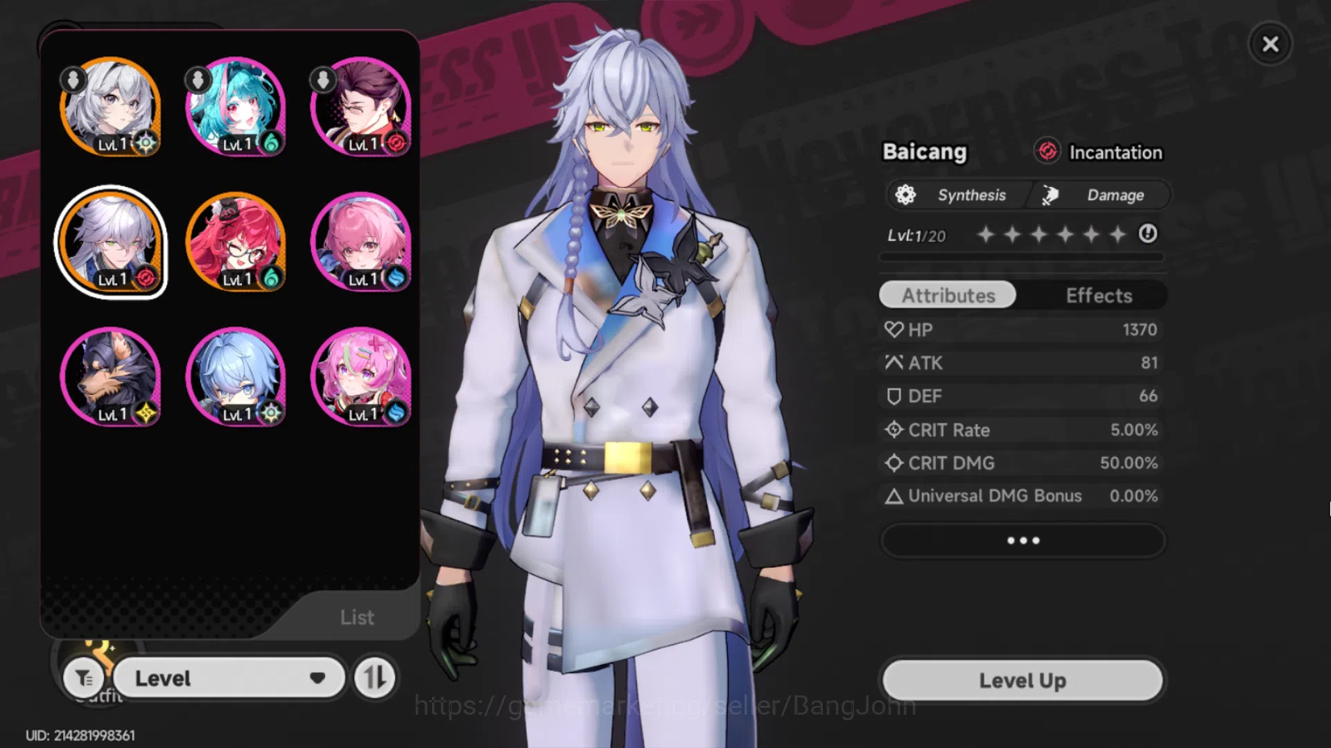Neverness to Everness Accounts EUROPE | Starter Lv 3 | 2 SSR (Nanally, Baicang) + image 3