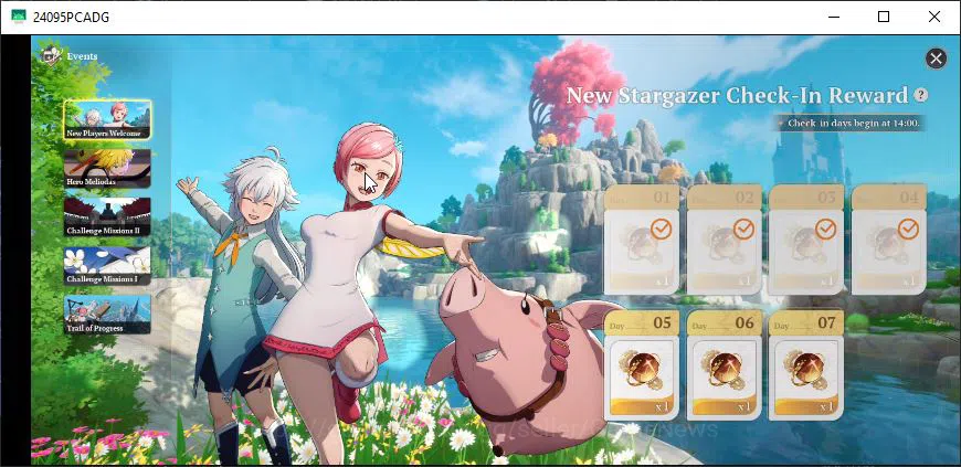 The Seven Deadly Sins: Origin Accounts [ASIA] Lv4 Fresh Starter | 2 SSR | Meliodas, Guila image 7