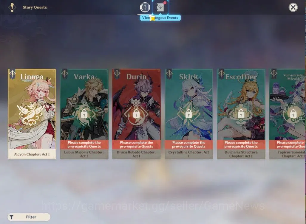 Genshin Impact Accounts ASIA|AR37|Starter|1Limited+1(*5Weapon)|Linnea,Qiqi image 14