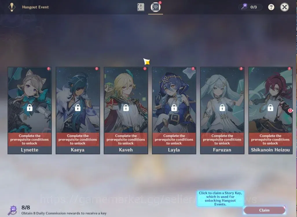 Genshin Impact Accounts ASIA|AR37|Starter|1Limited+1(*5Weapon)|Linnea,Qiqi image 15