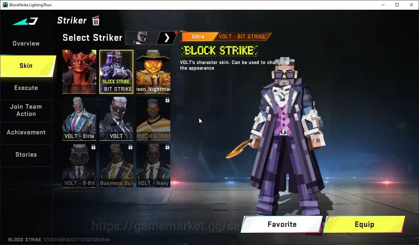 Blood Strike Accounts Collab Skin ASIA|ETERNAL AUG,Karl98K+MELEE TalonKnife,Kukri,AXE|Collab Enzo-Kraken,BLEACH TOSHIRO,TR 9