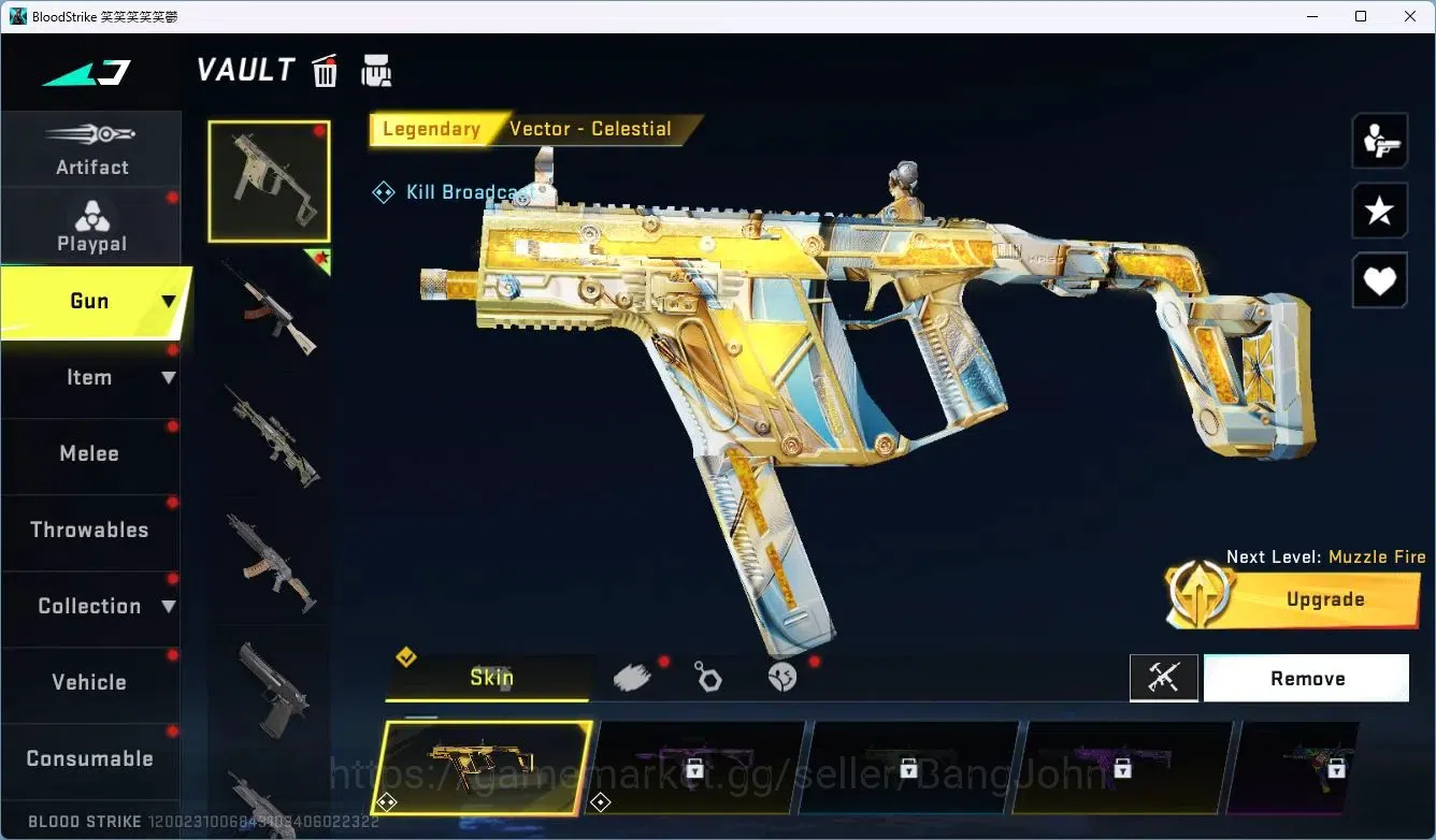 Blood Strike Accounts ASIA | Ethan BLEACH | MCX EVA | 1 Ultra Gun | 1 Le image 4